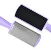 Double-Sided Stainless Steel Foot File - Callus Remover & Dead Skin Scrubber for Cracked Heels (Blue)