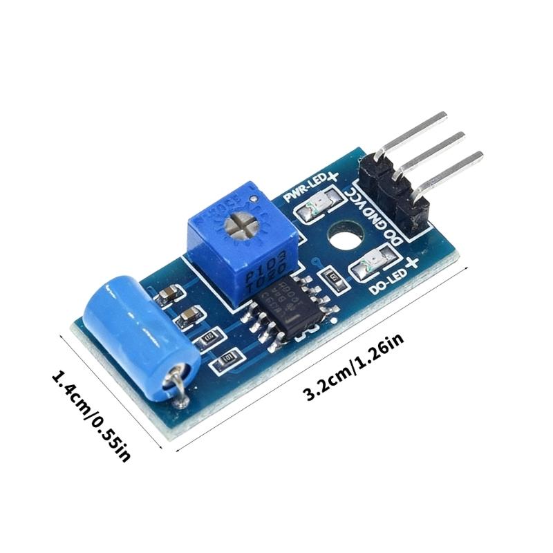 5Pcs SW420 Vibration Detection Sensory Module Motion Sensory Module Vibration Switcher Alarm Sensory