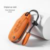 Wuling Hongguang Mini EV Macaron 2022 GameBoy Key Case with Suede Shell and Buckle