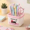 Exquisite Cartoon-style Cute Desktop Trash Can, Cute Storage Cylinder, Dormitory, Household, Office Use, Desk Stationery