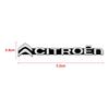 1/2/4pcs Car Audio Decorate 3D Aluminum Badge Emblem Sticker For Citroen C1 C3 C4 Grand Picasso C4L C5 C6 C8 VTS Aircross