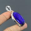 Blue Sapphire Pendant 925 Sterling Silver Pendant Blue Sapphire Gemstone Jewelry