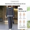 2025 Spring/Autumn Casual Plus-Size Two-Piece Sportswear for Middle-Aged and Elderly Women