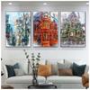 Magic Wand Wizard Shop Watercolor Posters Large Hall Painting Canvas Wizarding Weasley Wall Pictures Children Bedroom