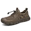 Mesh Shoes Men's 2025 New Summer Breathable Sports Shoes Soft Sole Non-slip Versatile Outdoor Casual Lightweight Jogging Shoes