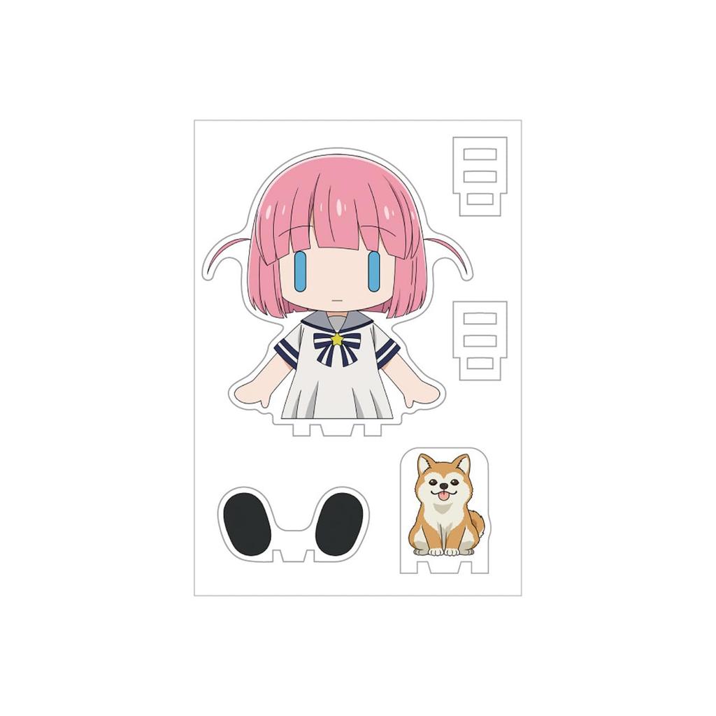 Seated mascot from the anime "Bocchi the Rock!" Goto Futari
