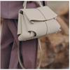 1PC Smile Bag French Bolingen Niche Leather Women's Bag Premium Folded Handbag Crossbody Bag Women's Bag