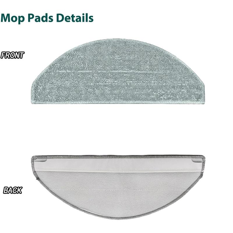ABIY Replacement Parts Accessories For Irobot Roomba Combo Vacuum & Mop Robot Y0110 Y0140 2 Main Brush Rollers Filter Mops