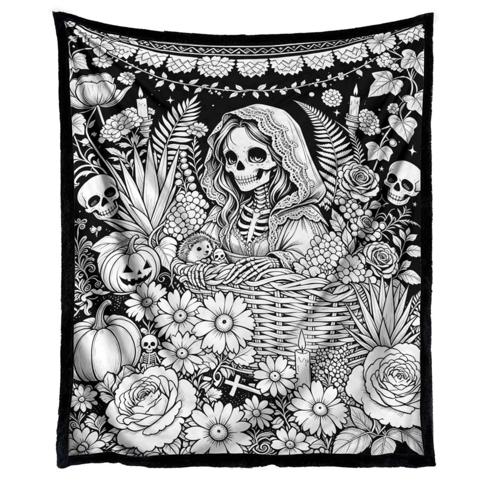 Große Halloween-Mal-Tischdecke, 150 x 127 cm, Party-Aktivität für Kinder und Erwachsene