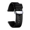 [BINLUN] Watch Band Silicone Rubber Watch Strap 18mm 19mm 20mm 21mm 22mm 24mm Rubber Smart Watch Strap Quick Release Replacement Sports Waterproof