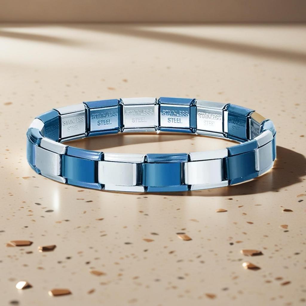 European Italian Style Modular Bracelet for Men and Women - Fashionable and Creative Accessory