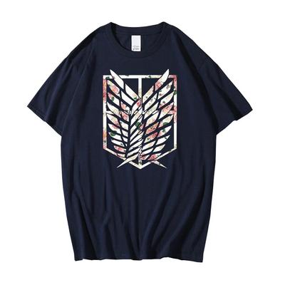 Anime Attack On Titan Comics Printing T-Shirts FeUnisex Harajuku Brand Tshirt Summer Crewneck Clothing Fashion Oversize T-Shirts