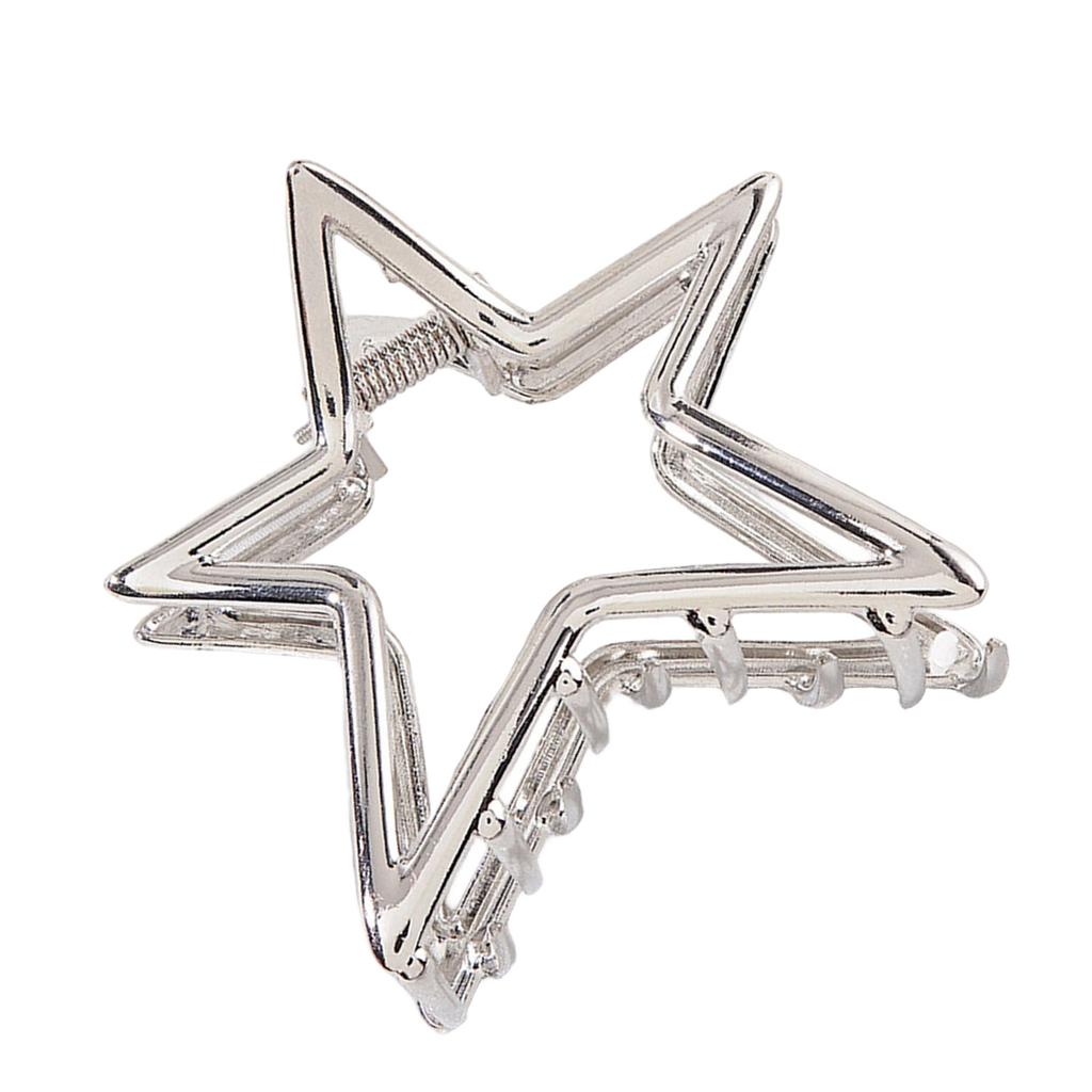 Hollow Star Hair Clip Trendy Hairpins For Women Gift Hairpin Practical Alloy Hair Accessories For Various Occasion