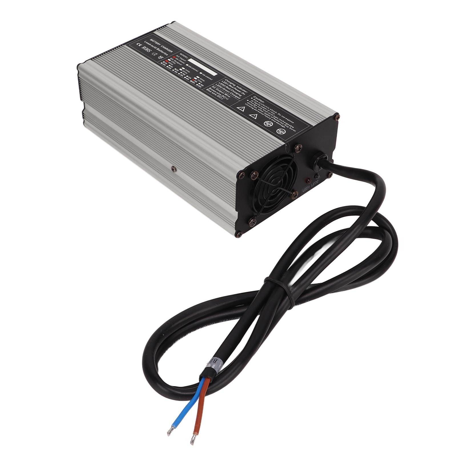 

Зарядное устройство для аккумулятора 48В 15А с кабелем OBC 3-контактный круглый для гольф-кара Club Car