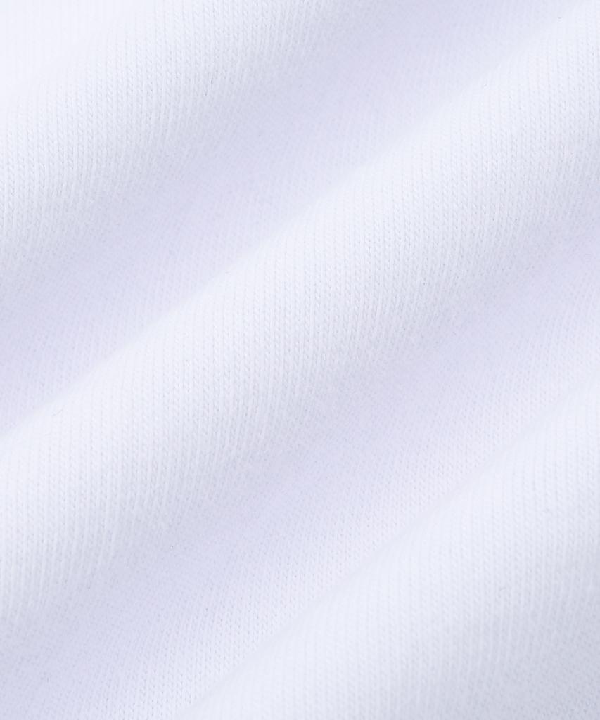 DOLPHIN WAVE APPAREL [3-Pack] Dolphin Mini Chain Embroidery 16-Count Short Sleeve T-Shirt White & White & White