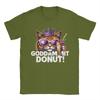 Donut Prinzessin Katze Meme T-Shirt Sommer Trendige T-Shirts Paar Baumwolle Rundhals Oversize T-Shirts Kurze Ärmel Streetwear Oberteile