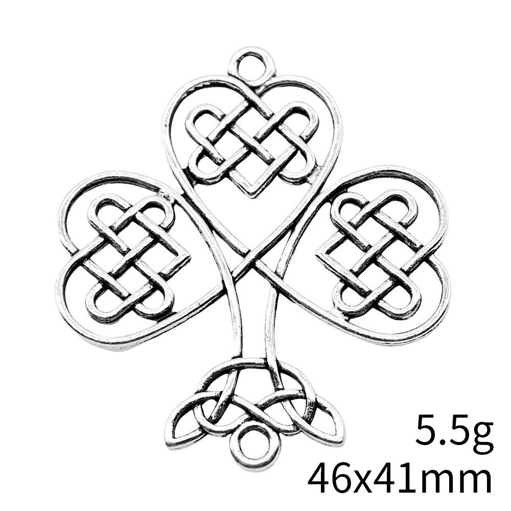 Valentine's Day Charms For Necklace Chinese Knot Chinese Character Charms Pendant Women's Bag Pendant Accessories
