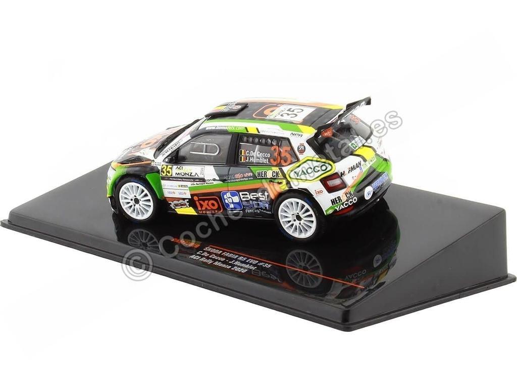 Ixo Model Schukoda Fabia R5 EVO 20ACI Montza D RAM778LQ #35 C. Cecco/J.Humblet 1/43
