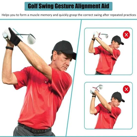 Golf Wrist Brace Swing Training Aid Golf Wrist Hinge Trainer Arm Posture Corrector