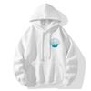 Unisex American Graffiti Print Hooded Sweatshirt