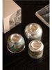 Luxury Year of the Dragon Silver Gilded Tea Cup, Large Capacity for Home or Office