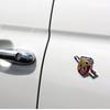 3D Abarth scorpion metal Car Fender side logo Rear Bumper tail door trunk car rear Emblem sticker styling Accessories