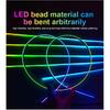 Newest Hidden LED Symphony Dual Zone Car Ambient Light Smoke Matt Black Acrylic Light Strip Interior Decoration Lighting Kit 12V