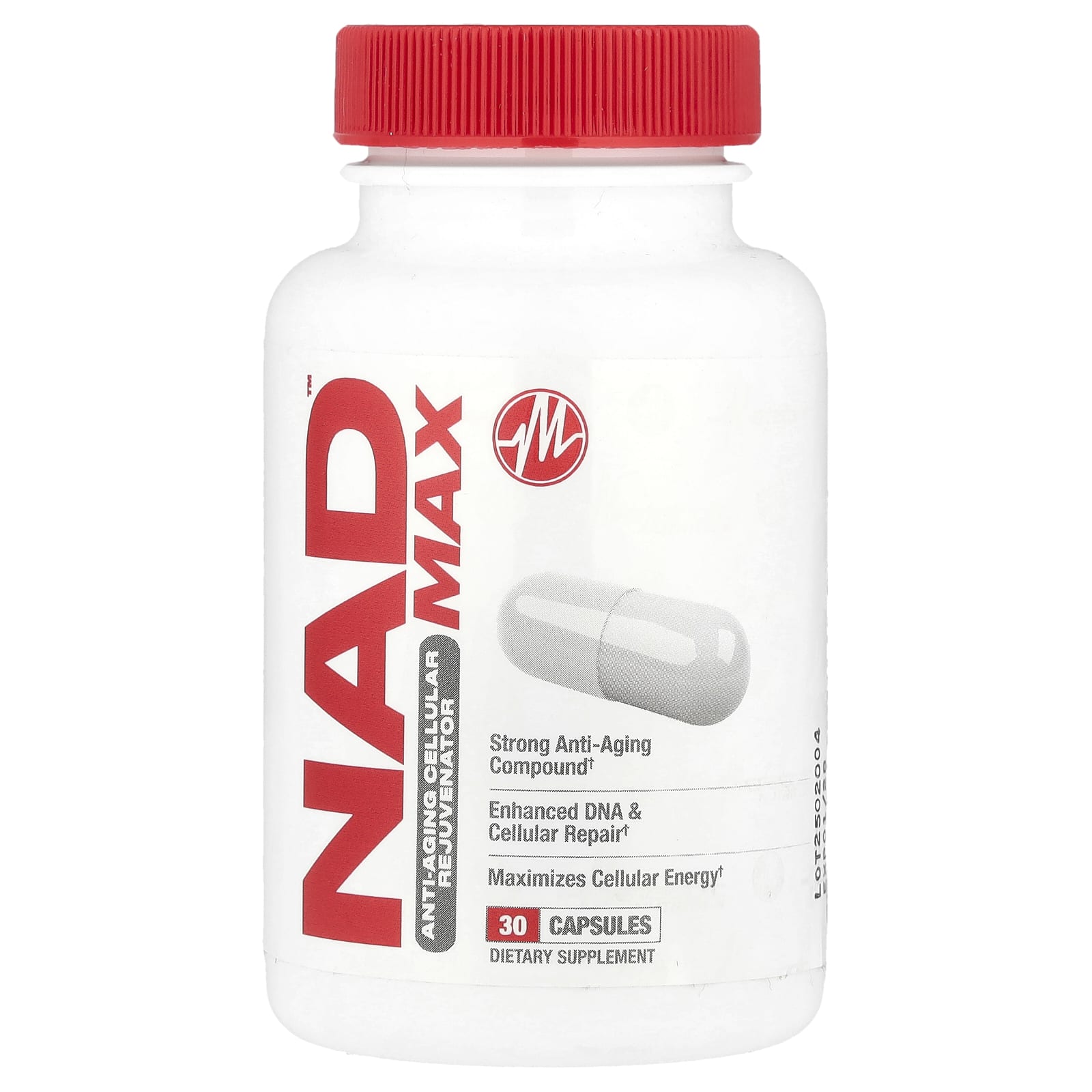 

Nad Max™, Anti-Aging Cell Regeneration, 30 Capsules