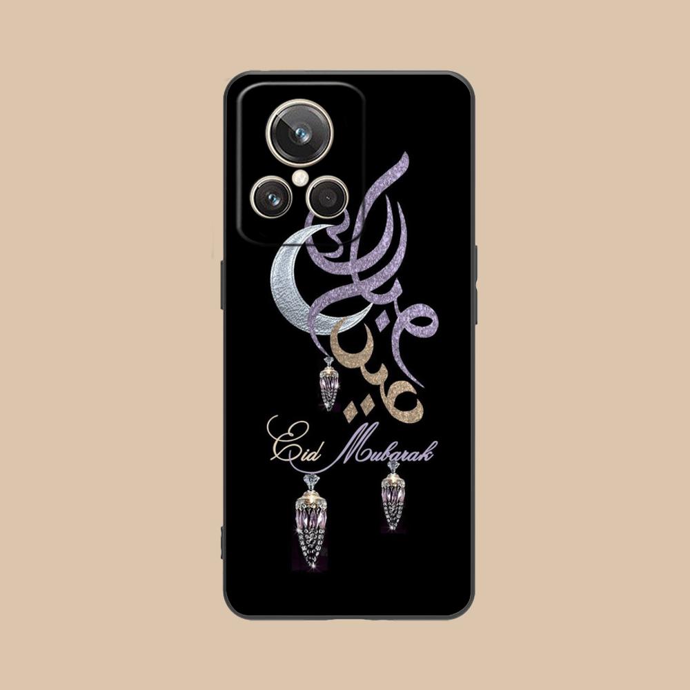Eid Mubarak Mobile Phone Case for Realme GT 8 Neo Pro C75 73 71 C67 65 C55 53 C35 31 C20 15 Colorful Printing Cover Cover Luxury