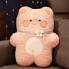 Cute Rabbit Panda Frog And Pig Plush Pillow And Blanket For Office Time Nap