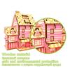 3D Wooden Puzzle Toys Jigsaw Architecture House Coffee Shop Cafe House DIY Assembly Building Model Kit Kids Educational Wood Toy