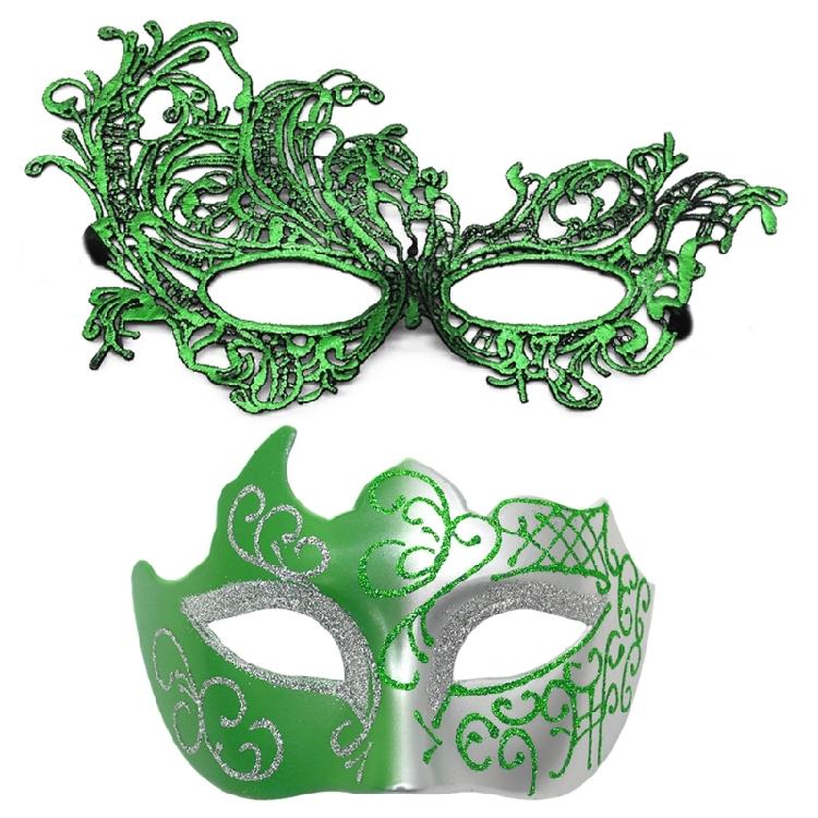 Couple Masquerades Masks Set Venetians Party Mask Costume Mask Mardi Gras Mask Half Face Mask Eyemask for Women Men Gifts