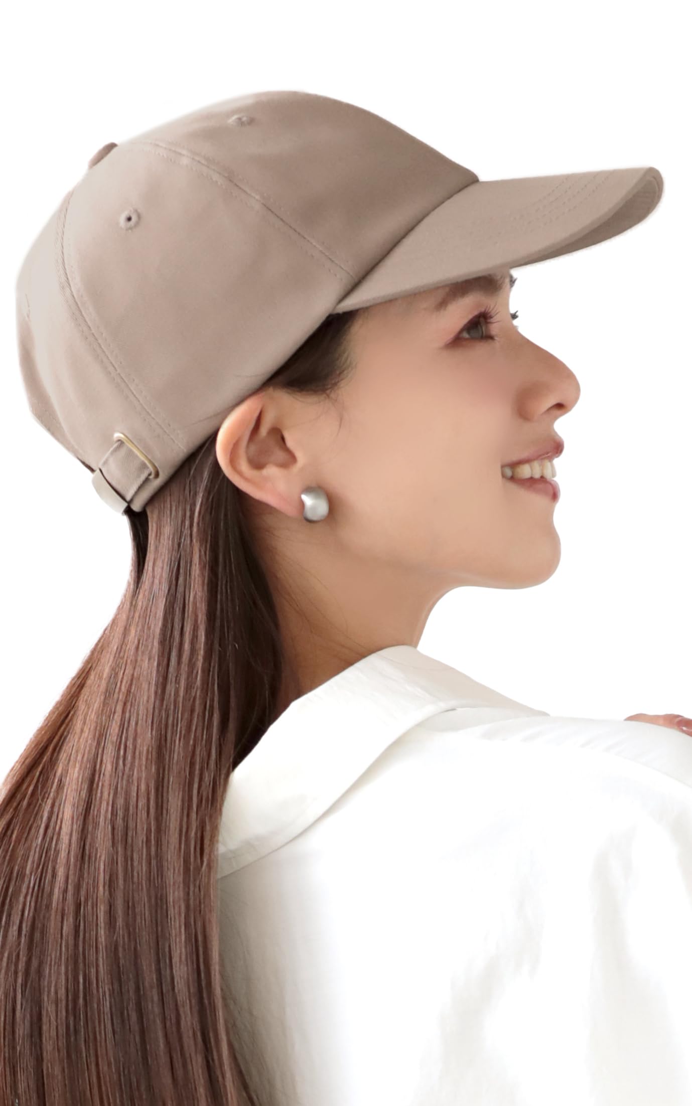 

2 УФ-защита от солнца УФ и световой номер [KYOWARABE] Кепка, шляпа, женская, размеры, глубокая, защита, блокировка, стильная, [100% блокировка, UPF50+] (Дж. П.,