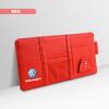 2026 New For VOLKSWAGEN VW PU Leather Car Sun Visor Ticket Card Storage Bag Accessories For Volkswagen GTI Scirocco Magotan Polo
