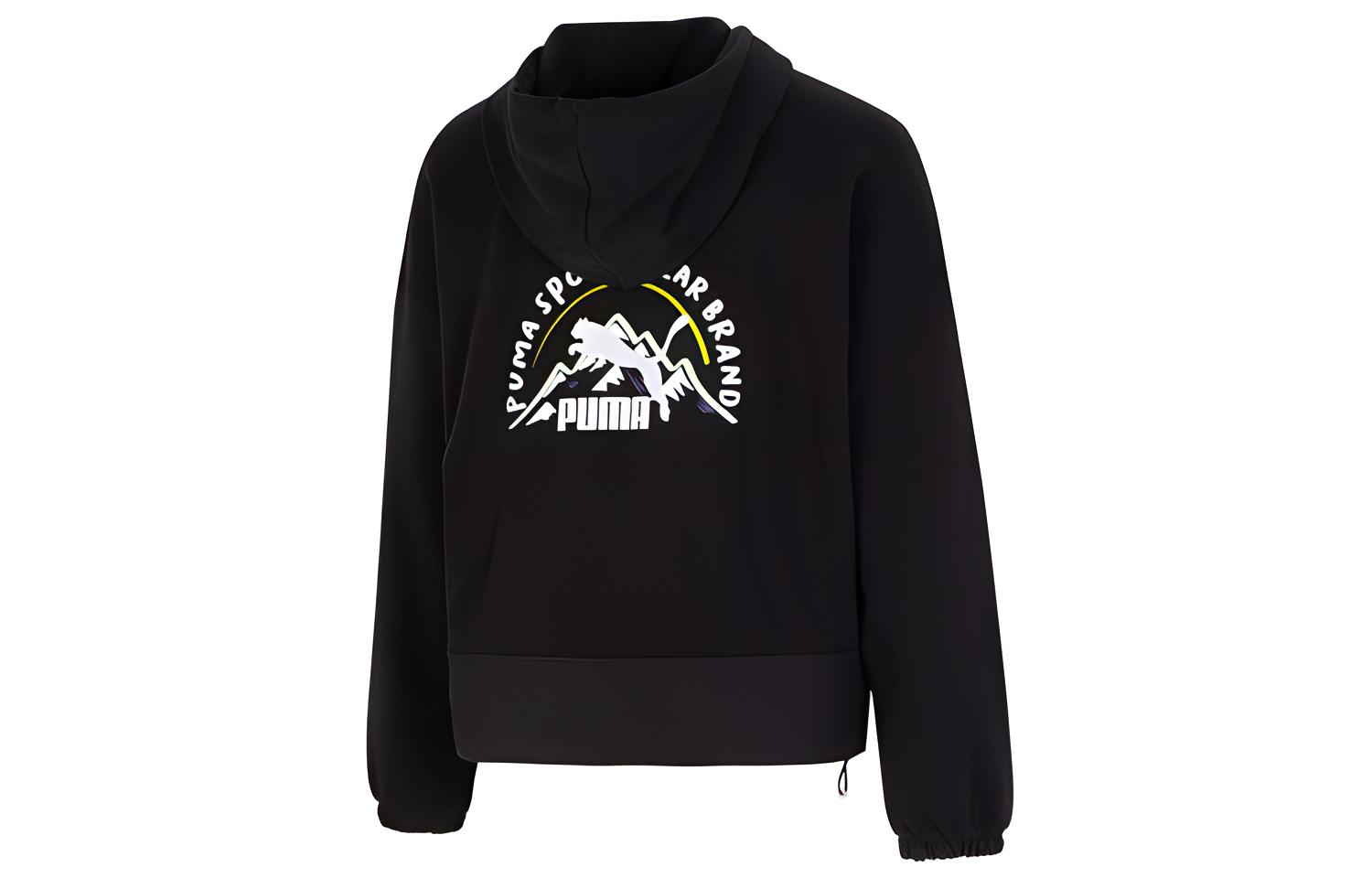 PUMA Jackets Women s Black Hooded Moderate Other 537429-01 S