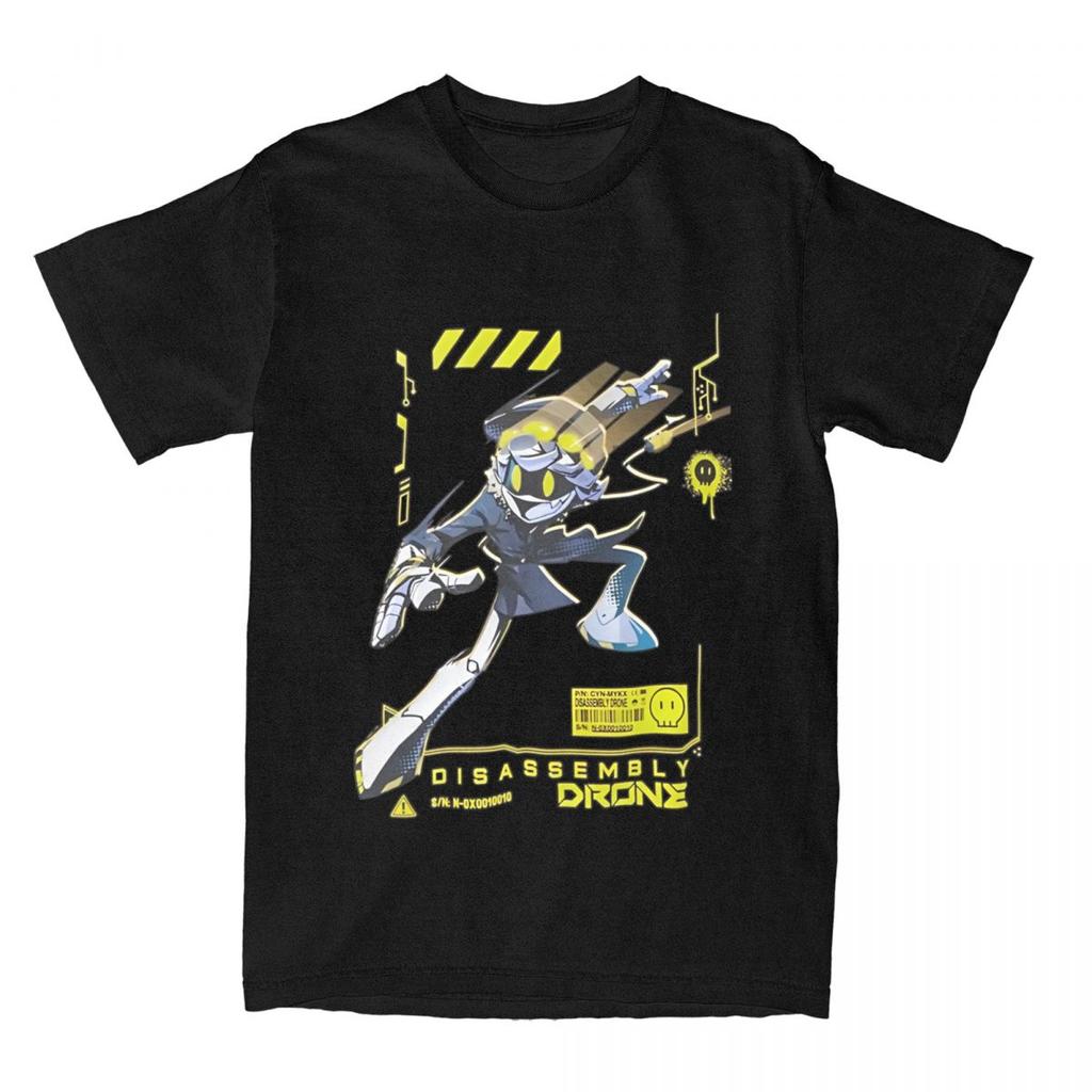 Murder Drones T Shirt Summer TV Series Aesthetic T Shirts Pure Cotton Trendy Cool Tee Shirt For Men Short-Sleeve Pattern Tops