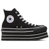 Converse All Star Stage Hi Comfortable Versatile Durable High-Top Canvas Shoes Women sneaker Black 31311660