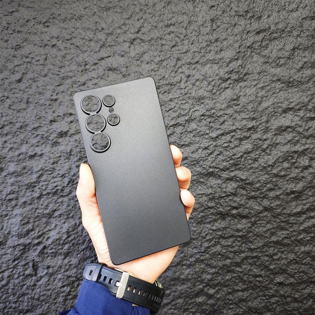 Samsung S25ultra Imported PP Shell Does Not Turn Yellow S24u Simple Mobile Phone Case Ultra Thin 0.3MM Matte S23