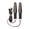 2PCS,24LED,High brightness,Motorcycle Indicators Flowing Turn Signal Lights,Motorbike Turning Indicators Daytime Running Lights Brake Lights
