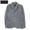 RRL Indigo Pin Check Cotton Lorient Sport Coat Jacket M IndigoUsed