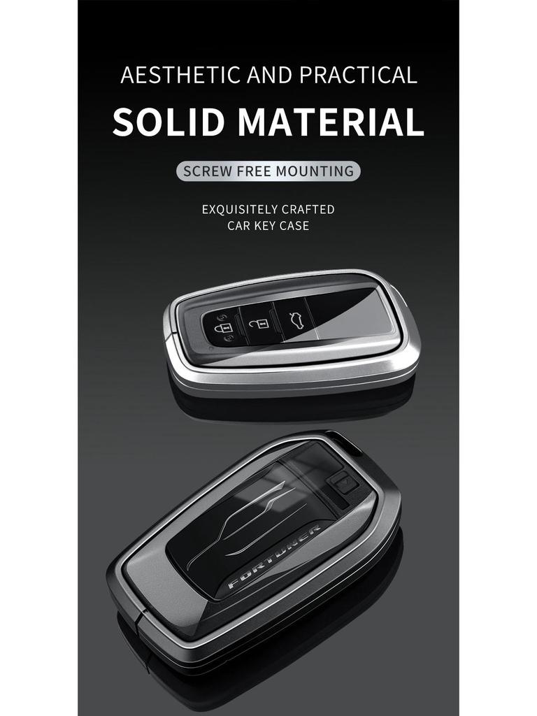 Toyota Key Case: Fits Highlander, Camry, Crown, Corolla, Prado, Reiz