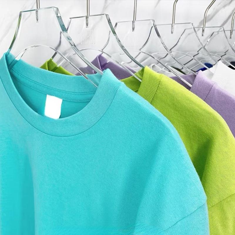 Short Sleeve Pure Cotton Kids Base Top Round Neck Cultural T Shirts Summer Casual Children's T-shirt