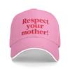 Respektiere deine Mutter Baby Harrys Styles Zusammen Zusammen Tour Baseballkappe Sommer Snapback Kappe Damen Unisex Mode Baseballkappen