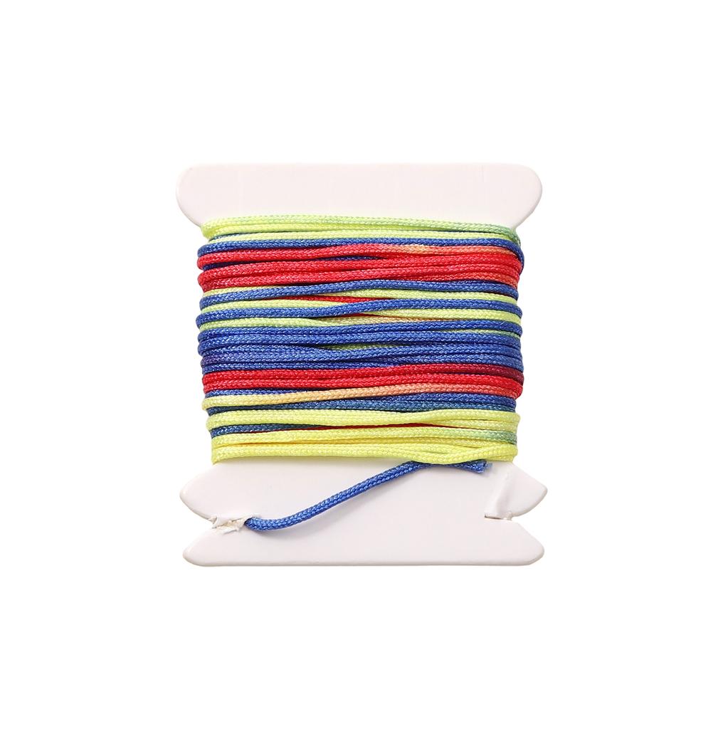 5-50m/lot 0.8mm Cotton Cord Nylon Cord Thread String DIY Beading Braided Bracelet Jewelry Making