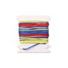 5-50m/lot 0.8mm Cotton Cord Nylon Cord Thread String DIY Beading Braided Bracelet Jewelry Making