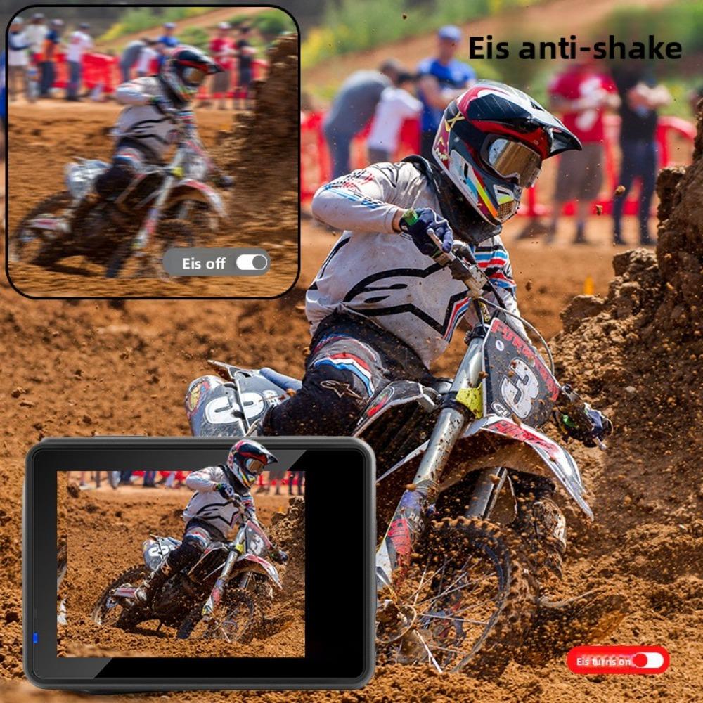 4K Sports Camera Waterproof High Definition Dual Screen Wifi Remote Control Outdoor Shooting Cycling Skiing Underwater Camera