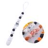 Cartoon Animal Soother Chain Baby Pacifier Holder Toddlers Pacifier Straps Teether Toy Pacifier Chain Baby Supply