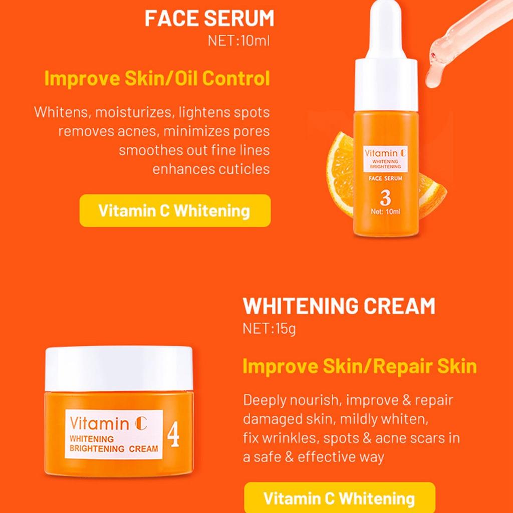 Travel Skin Care Set, Hyaluronic Set, Cleansing And Moisturizing Facial Care Set, Brightening Skin Tone 4pcs(30ml+30ml+10ml+15g)