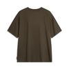 Li-Ning Comfortable Minimalist Letter Print Casual Breathable Loose Round Neck Pullover Sports Short Sleeve T-Shirt Men Tops Slate-Brown AHSU597-4