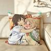 Anime AAsagao to KKasesan Cushion Cover Pillow Case Antidustmite Pillowcase Silky Short Plush Sofa Cushion Cover hot